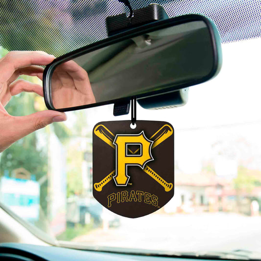 Pittsburgh Pirates 2 Pack Air Freshener - Pittsburgh Pirates