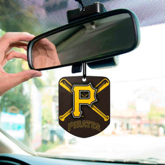 Pittsburgh Pirates 2 Pack Air Freshener - Pittsburgh Pirates