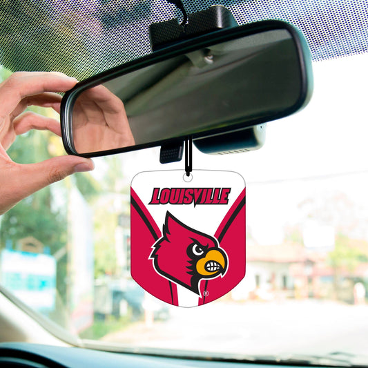 Louisville Cardinals 2 Pack Air Freshener - Louisville