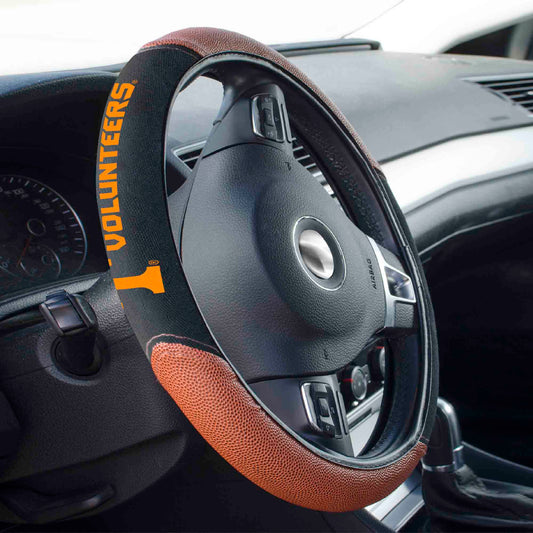 Tennessee Volunteers Football Grip Steering Wheel Cover 15" Diameter - Tennessee