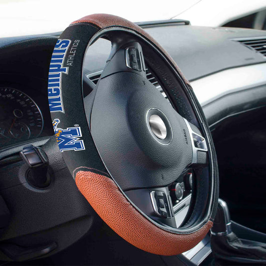 Memphis Tigers Football Grip Steering Wheel Cover 15" Diameter - Memphis