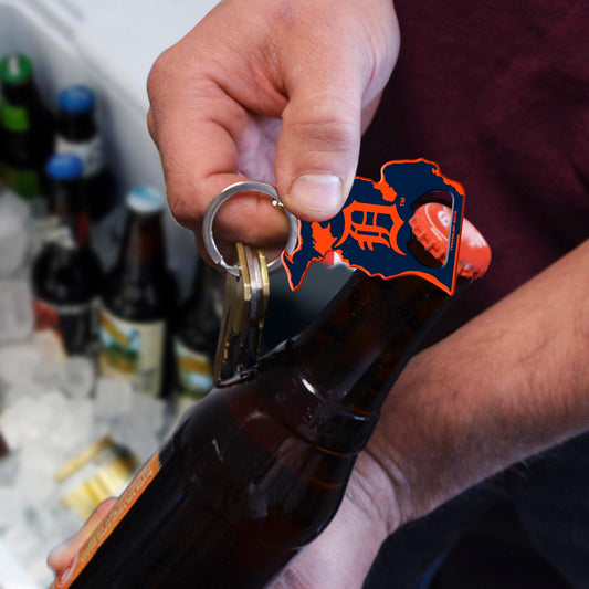 Detroit Tigers Keychain Bottle Opener - Detroit Tigers