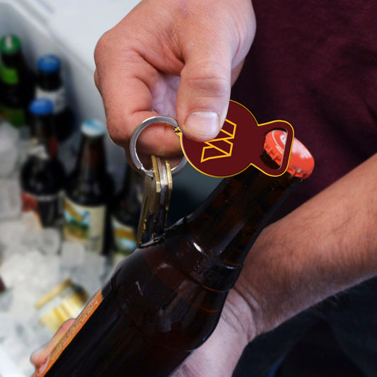 Washington Commanders Keychain Bottle Opener