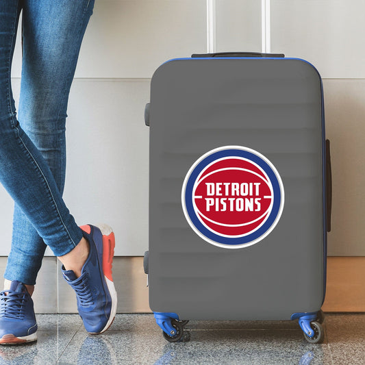 Detroit Pistons Large Decal Sticker - Detroit Pistons