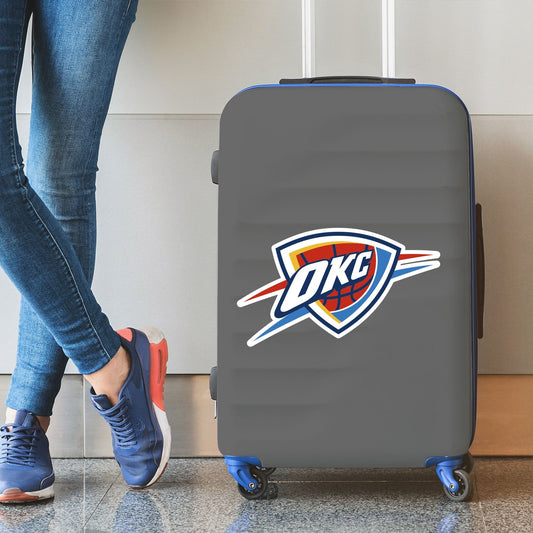 Oklahoma City Thunder Large Decal Sticker - Oklahoma City Thunder