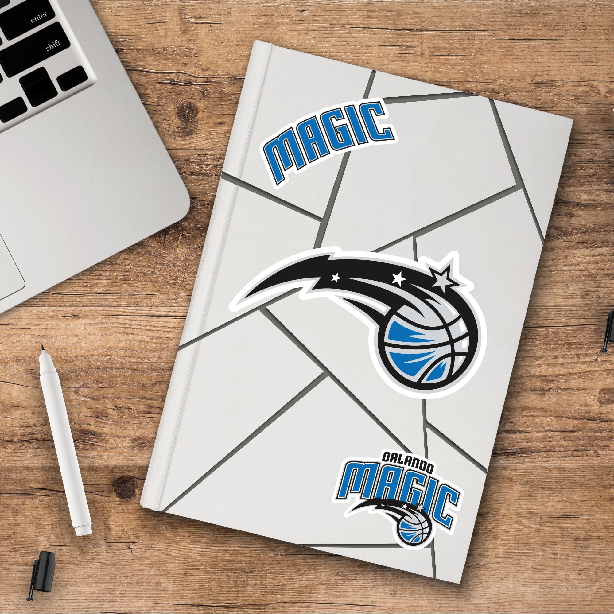 Orlando Magic 3 Piece Decal Sticker Set - Orlando Magic