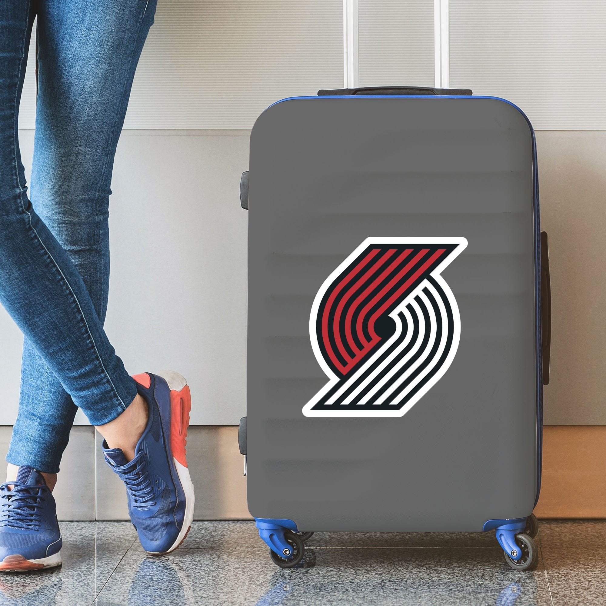 Portland Trail Blazers Large Decal Sticker - Portland Trail Blazers