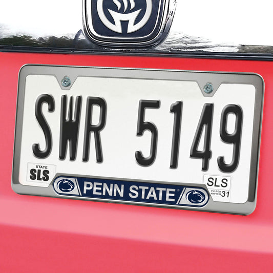Penn State Nittany Lions Embossed License Plate Frame, 6.25in x 12.25in - Penn State
