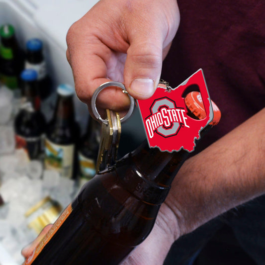 Ohio State Buckeyes Keychain Bottle Opener - Ohio State