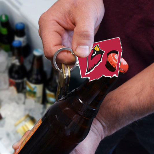 Arizona Cardinals Keychain Bottle Opener - Arizona Cardinals