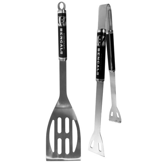 Cincinnati Bengals 2 pc Black BBQ Set - Cincinnati Bengals - Flyclothing LLC
