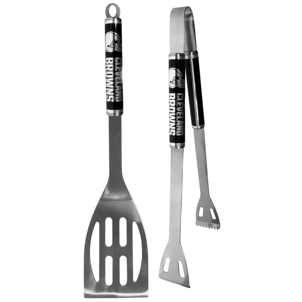 Cleveland Browns 2 pc Black BBQ Set - Cleveland Browns - Flyclothing LLC