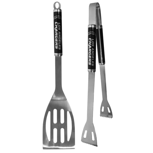 Los Angeles Chargers 2 pc Black BBQ Set - Los Angeles Chargers - Flyclothing LLC