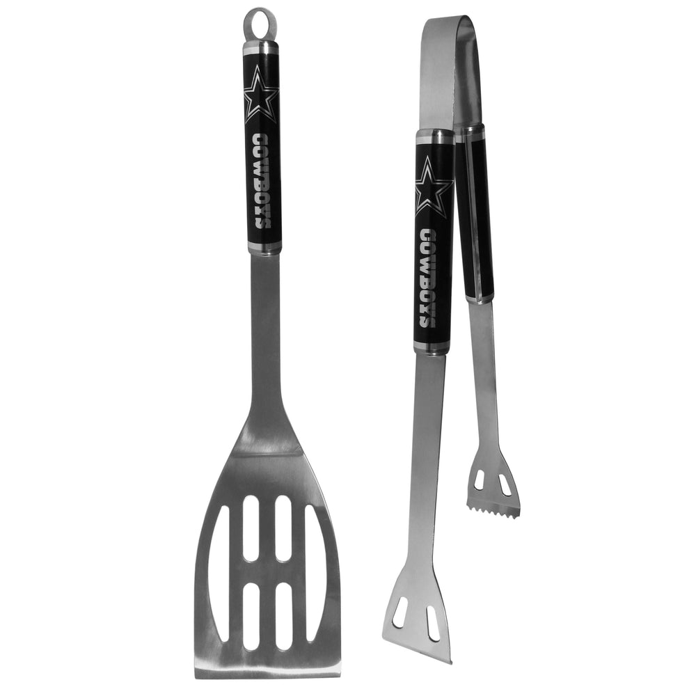Dallas Cowboys 2 pc Black BBQ Set - Dallas Cowboys - Flyclothing LLC