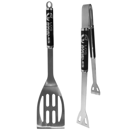 Los Angeles Rams 2 pc Black BBQ Set - Los Angeles Rams - Flyclothing LLC