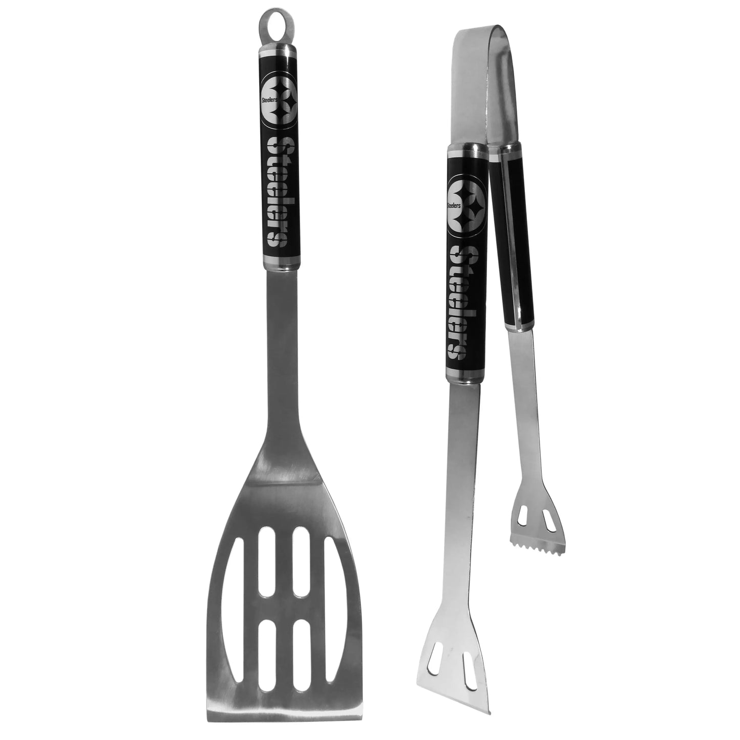 Pittsburgh Steelers 2 pc Black BBQ Set - Pittsburgh Steelers - Flyclothing LLC