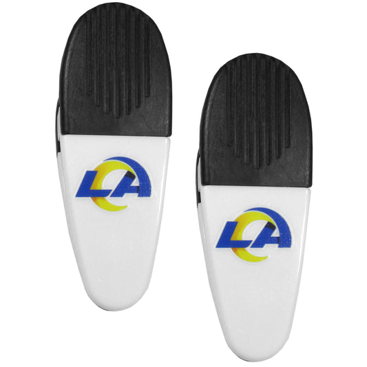 Los Angeles Rams Mini Chip Clip Magnets 2 pk - Los Angeles Rams - Flyclothing LLC