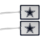 Dallas Cowboys Vinyl Luggage Tag, 2pk - Dallas Cowboys