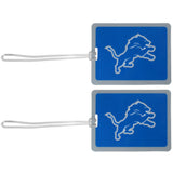 Detroit Lions Vinyl Luggage Tag, 2pk - Detroit Lions