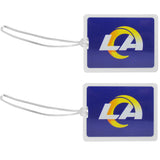 Los Angeles Rams Vinyl Luggage Tag, 2pk - Los Angeles Rams