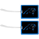Carolina Panthers Vinyl Luggage Tag, 2pk - Carolina Panthers