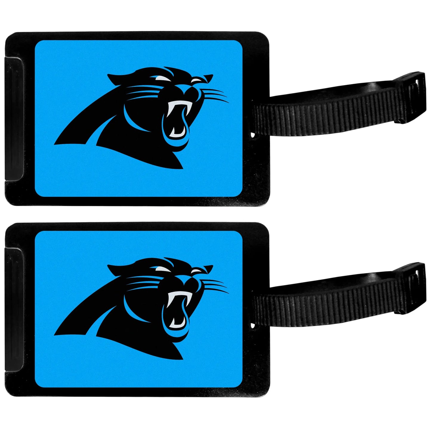 Carolina Panthers Luggage Tag 2 pk - Carolina Panthers - Flyclothing LLC