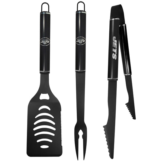 New York Jets 3 pc Monochromatic BBQ Set - New York Jets - Flyclothing LLC