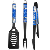 Detroit Lions 3 pc Black Tailgater BBQ Set - Detroit Lions - Flyclothing LLC