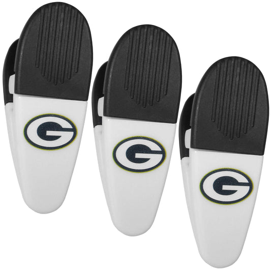Green Bay Packers Mini Chip Clip Magnets 3 pk - Green Bay Packers - Flyclothing LLC