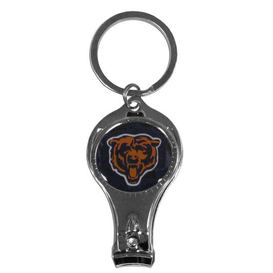 Chicago Bears Nail Care/Bottle Opener Key Chain - Chicago Bears - Flyclothing LLC