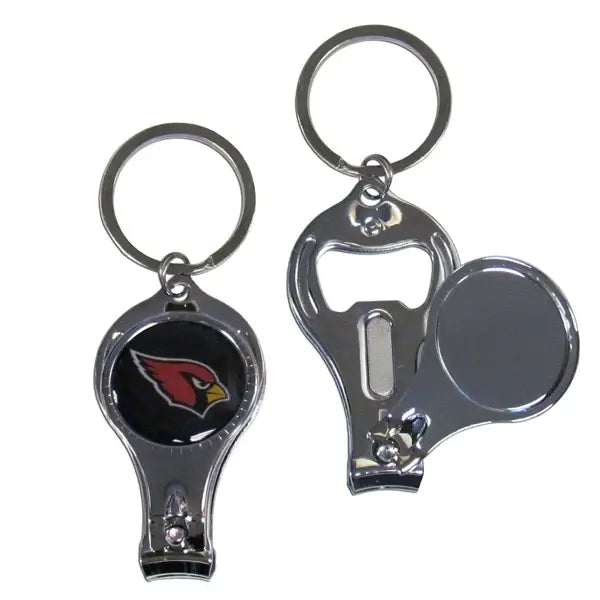 Arizona Cardinals Nail Care/Bottle Opener Key Chain - Arizona Cardinals - Flyclothing LLC