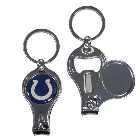 Indianapolis Colts Nail Care/Bottle Opener Key Chain - Indianapolis Colts - Flyclothing LLC