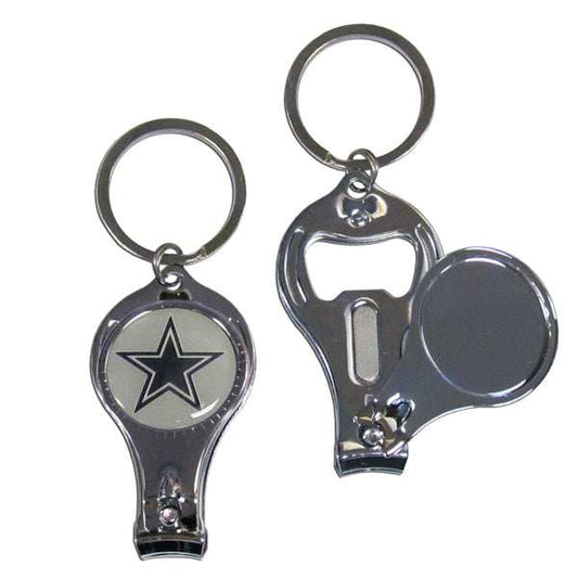 Dallas Cowboys Nail Care/Bottle Opener Key Chain - Dallas Cowboys - Flyclothing LLC