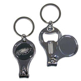 Philadelphia Eagles Nail Care/Bottle Opener Key Chain - Philadelphia Eagles - Flyclothing LLC