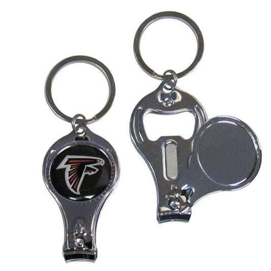 Atlanta Falcons Nail Care/Bottle Opener Key Chain - Atlanta Falcons - Flyclothing LLC