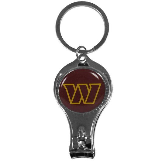 Washington Commanders Nail Care/Bottle Opener Key Chain - Washington Commanders - Flyclothing LLC