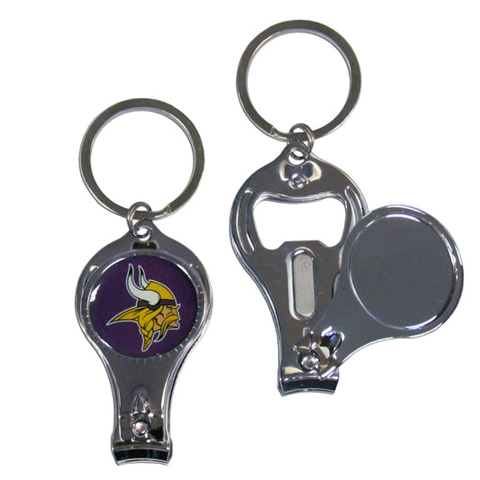 Minnesota Vikings Nail Care/Bottle Opener Key Chain - Minnesota Vikings - Flyclothing LLC