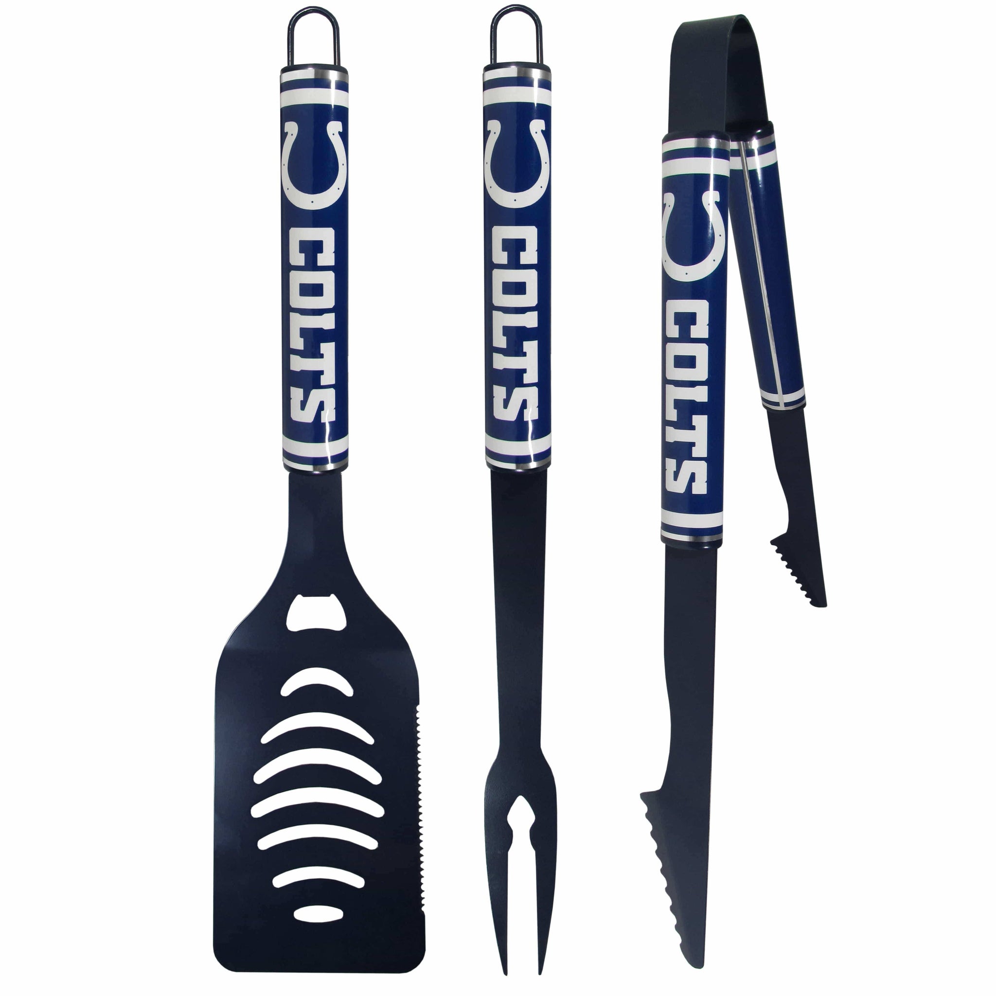 Indianapolis Colts 3 pc Color BBQ Tools - Indianapolis Colts - Flyclothing LLC
