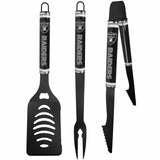 Las Vegas Raiders 3 pc Color BBQ Tools - Las Vegas Raiders