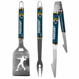 Jacksonville Jaguars 3 pc Steel BBQ Tool Set - Jacksonville Jaguars