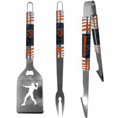 Chicago Bears 3 pc Tailgater BBQ Tools - Chicago Bears