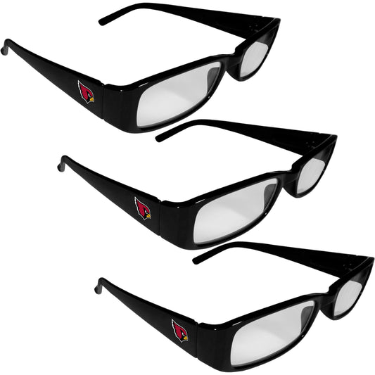 Arizona Cardinals Reading Glasses 3pk - Siskiyou Buckle