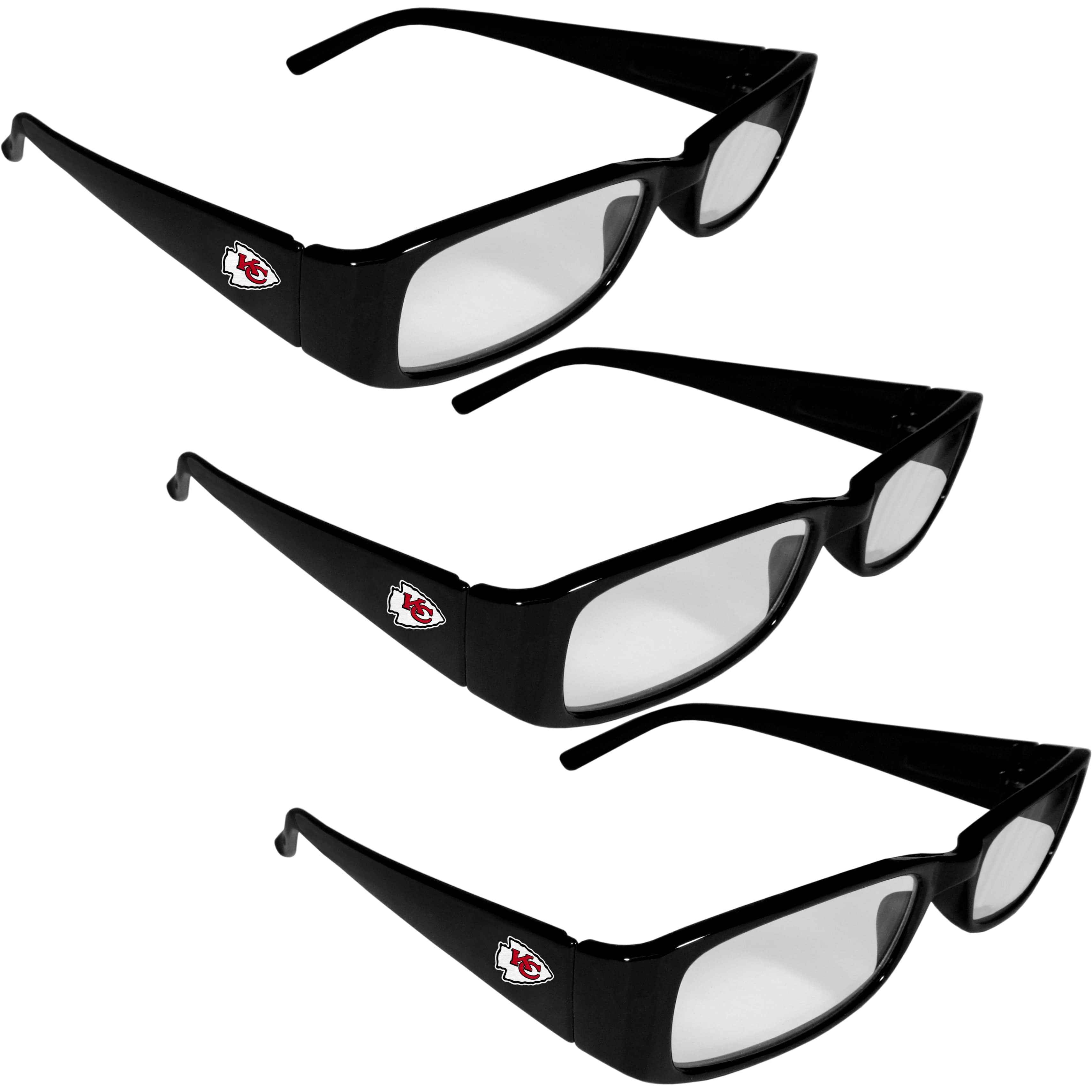 Kansas City Chiefs Reading Glasses 3pk - Kansas City Chiefs