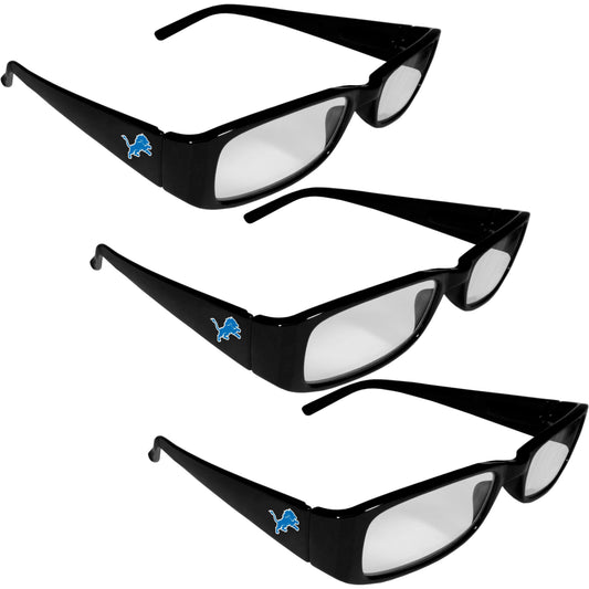 Detroit Lions Reading Glasses 3pk - Siskiyou Buckle