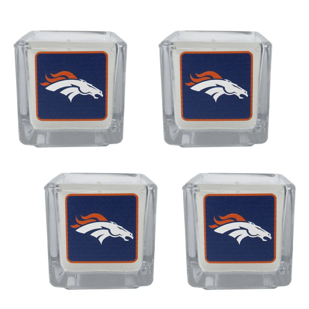 Denver Broncos Scented Candles, 4 pk - Denver Broncos
