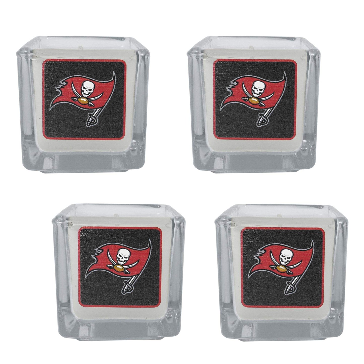 Tampa Bay Buccaneers Scented Candles, 4 pk - Tampa Bay Buccaneers - Flyclothing LLC