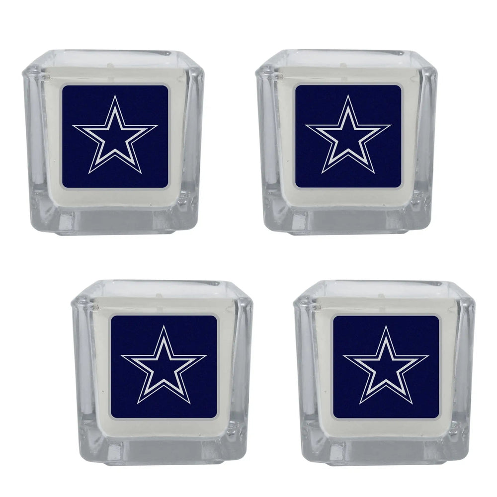 Dallas Cowboys Scented Candles, 4 pk - Dallas Cowboys