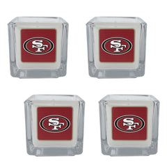 San Francisco 49ers Scented Candles, 4 pk - San Francisco 49ers