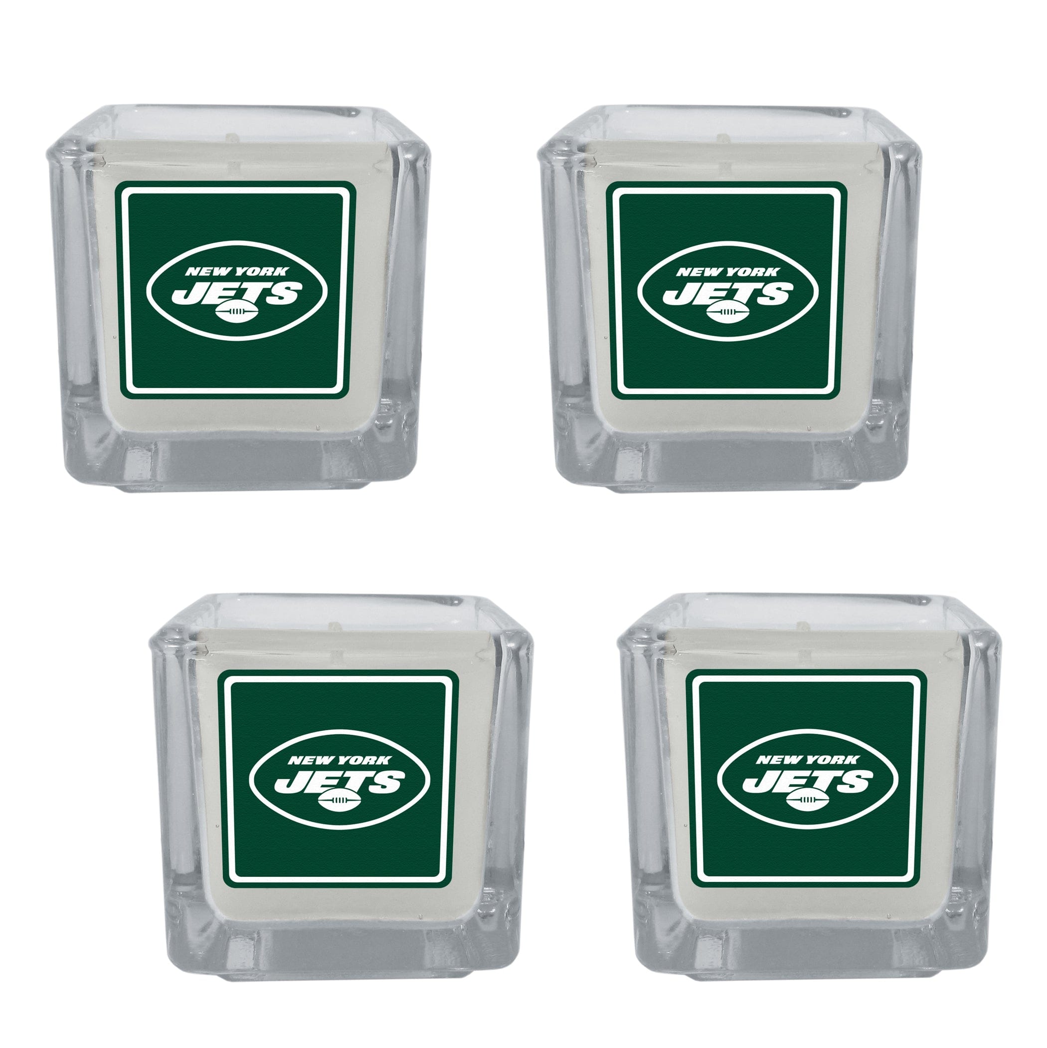 New York Jets Scented Candles, 4 pk - New York Jets