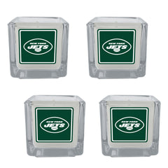 New York Jets Scented Candles, 4 pk - New York Jets